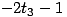 -2t_3-1 ...(101.1)