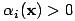 alpha_i({bf x})>0 ...(26.1)